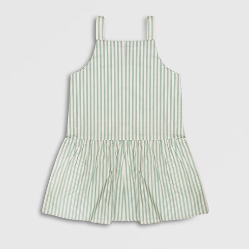 Green STRIPED Dress